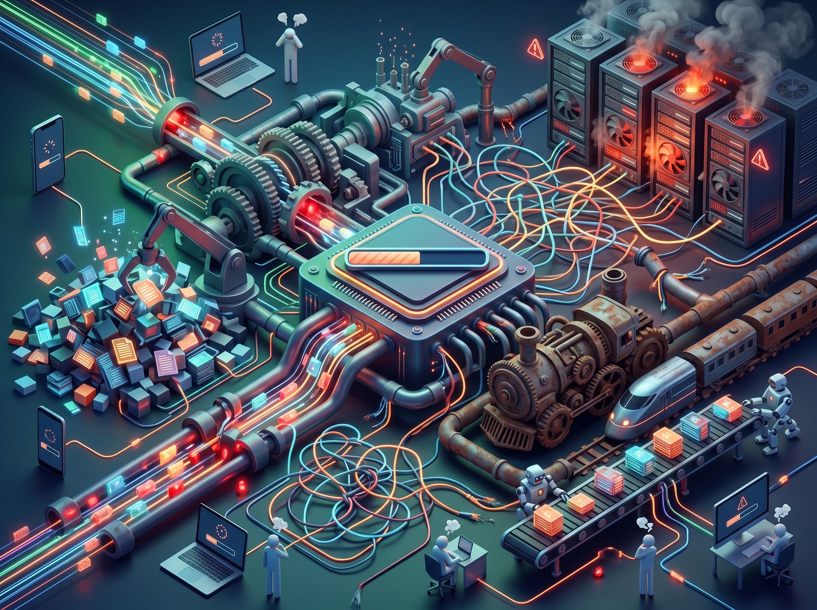 Enterprise application performance bottlenecks and architectural fixes